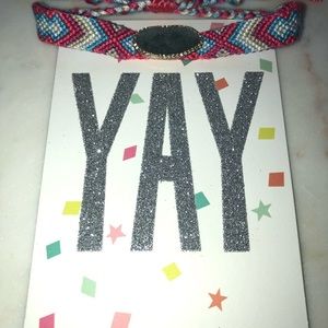 Pull-Cord Friendship Bracelets With A Unique Gem ✨